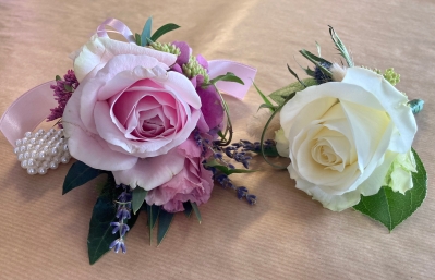 Corsage and Buttonhole Combination