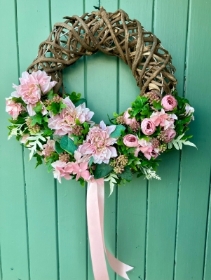 Pink Blossom Wreath
