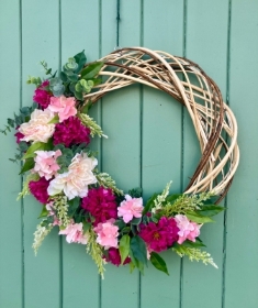 Raspberry Wreath