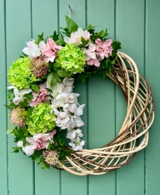 Blossom and Lime Wreath