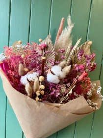 Dried bouquet   pink