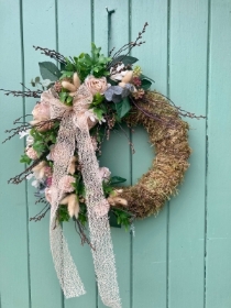 Antique Rose Wreath