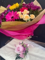 Corsage Package with flowers