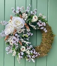Dainty White Wreath
