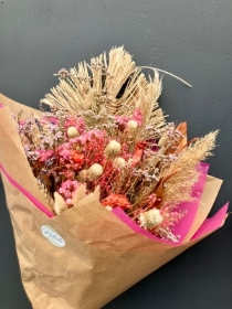 Dried bouquet   pink