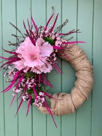 Pink Blossom Wreath