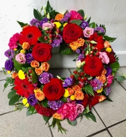 Vibrant wreath